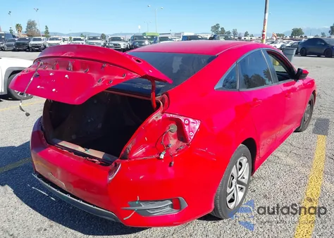 2016 Honda Civic Lx z USA, uszkodzony, nr VIN 2HGFC2F57GH560847